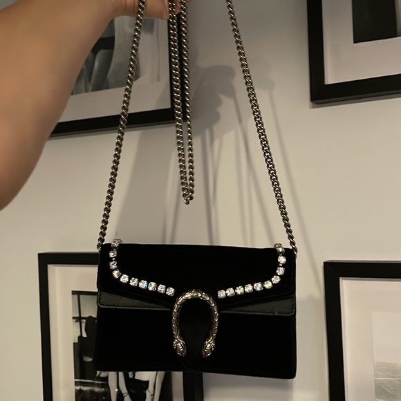 Mini Dionysus Velvet bag - Picture 3 of 4